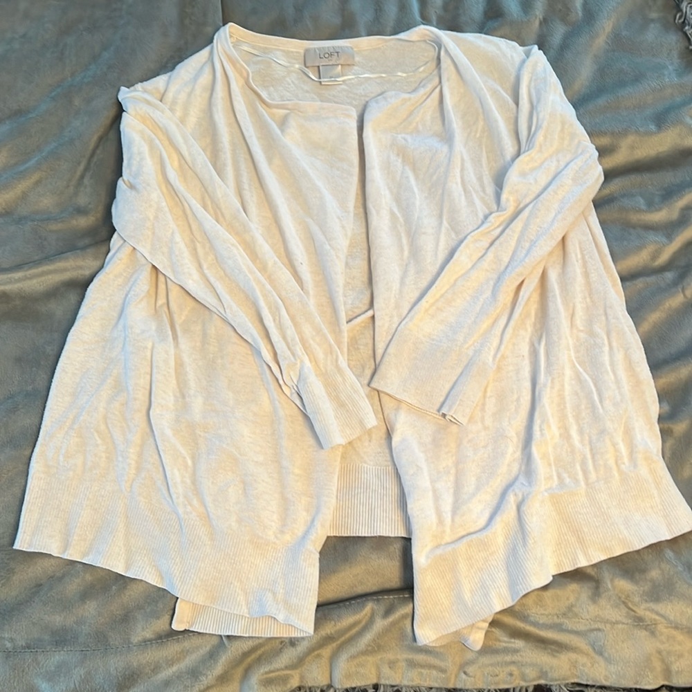Tan Cardigan from the LOFT - Medium
